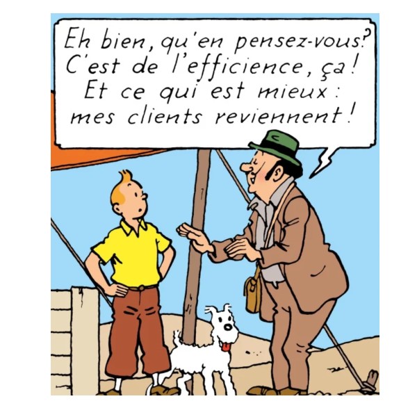 Tintin vêtu de son polo jaune – Image 2